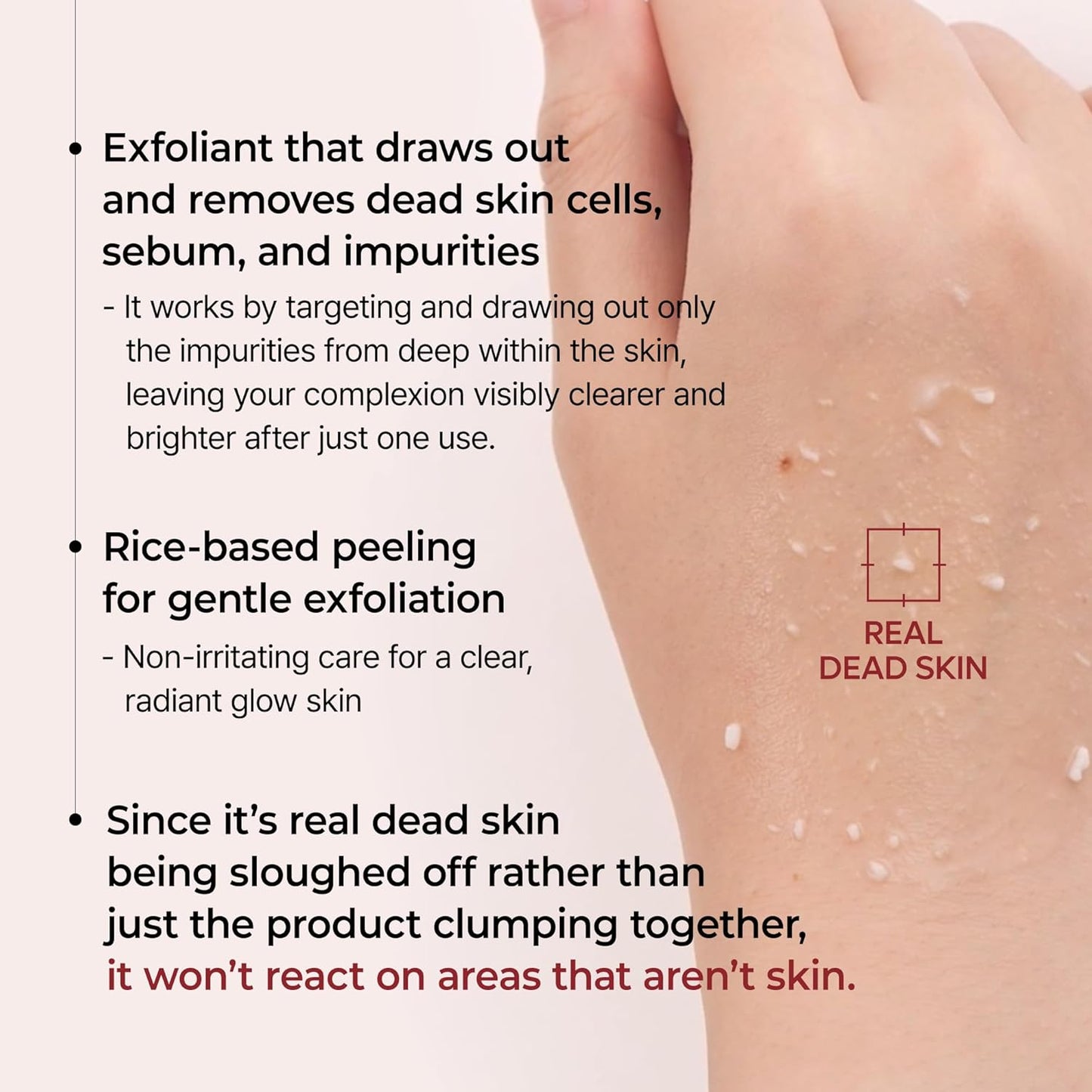 Peel Shot Glow White Rice Exfoliating Ampoule - Gentle Face and Body Scrub for All Skin Types, 80ml